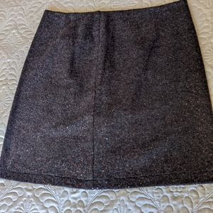 Brown skirt with glitter
